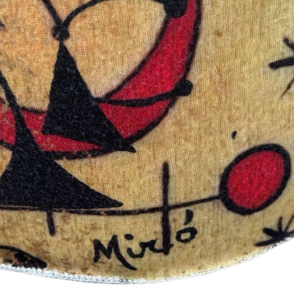 Vtg Sirelys Couture Top Womens 2XL Multicolor With Spanish Surreal Artwork Print - Picture 14 of 16